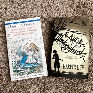 Alice’s … in Wonderland & Through the Looking Glass/To Kill a Mockingbird